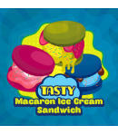 MACARON ICE CREAM SANDWICH