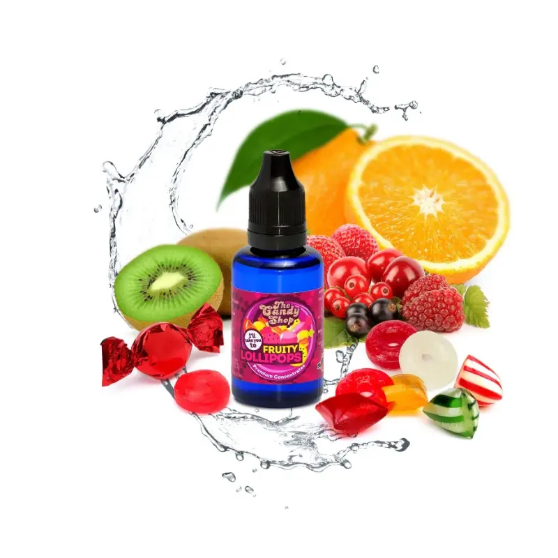 I’ll take you to Fruity Lollipops The Candy Shop Flavour Concentrate 30 ml