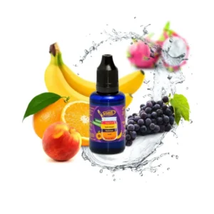 Orange Juice – Peach – Black Grape – Sweet Banana – Dragon Fruit (OPBSD) Smooth Summer Flavour Concentrate 30 ml