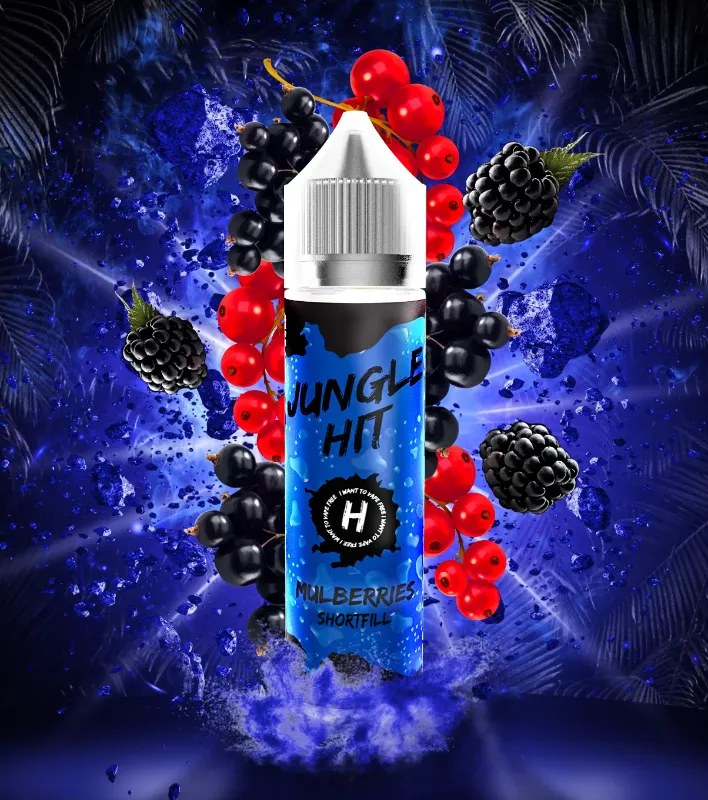 Mulberries Ice Hit Shake & Vape Liquid