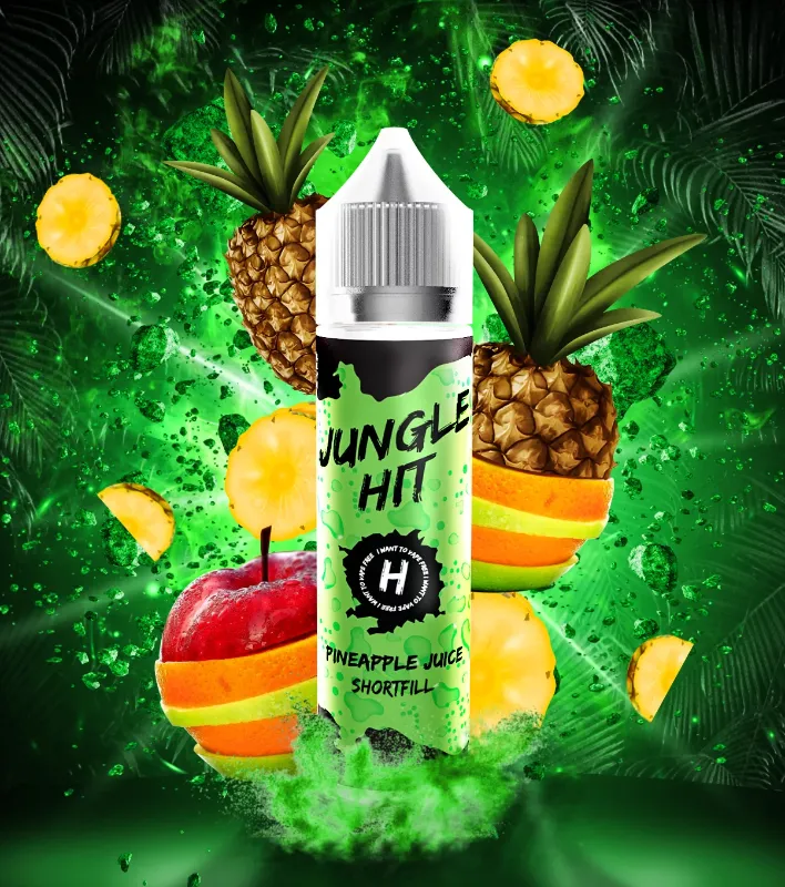 Pineapple Juice Ice Hit Shake & Vape Liquid